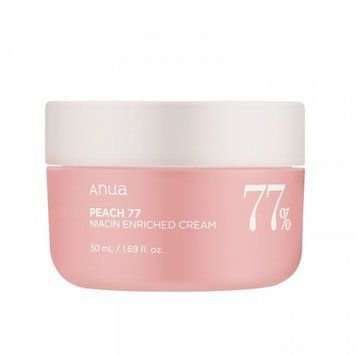 Зволожувальний крем з екстрактом персика ANUA Peach 77% Niacin Enriched Cream 50ml ANUA-021 фото