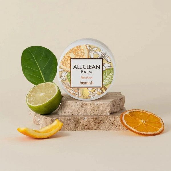 Бальзам для зняття макіяжу з мандарином HEIMISH All Clean Balm Mandarin 120ml HM-025 фото