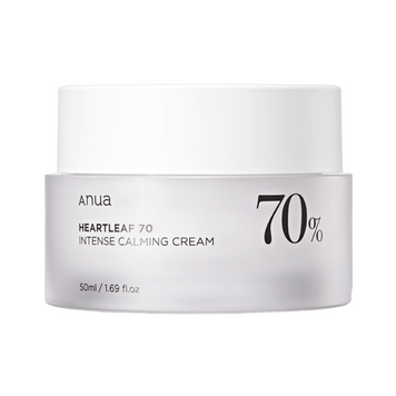 Заспокійливий крем для обличчя ANUA Heartleaf 70% Intense Calming Cream 50ml ANUA-007 фото